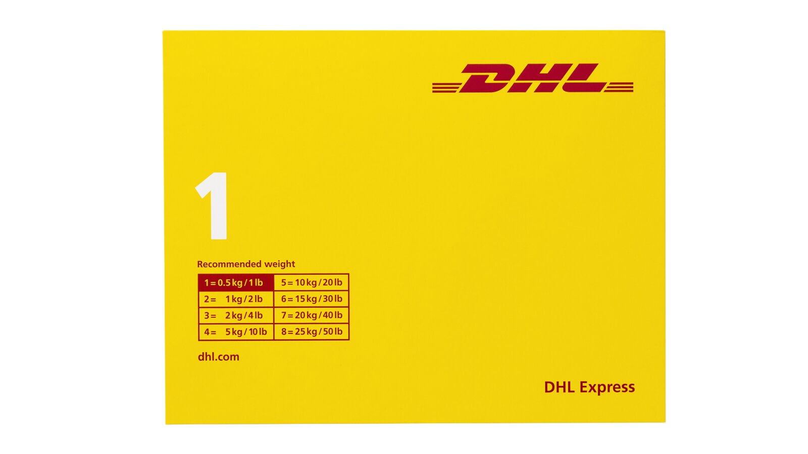 Packaging DHL EXPRESS
